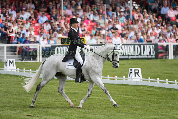 Lucy Jackson of New Zealand riding Bosun