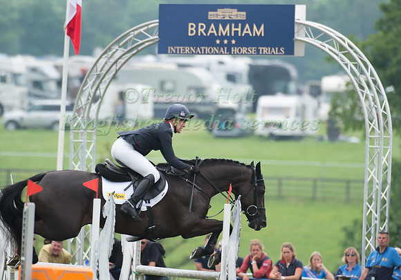 Nicola Wilson (GBR) riding Bulana