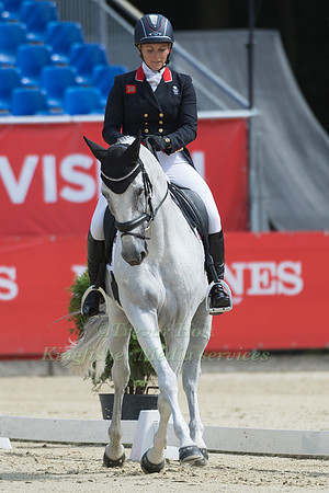 GEMMA TATTERSALL (GBR) AND  QUICKLOOK V