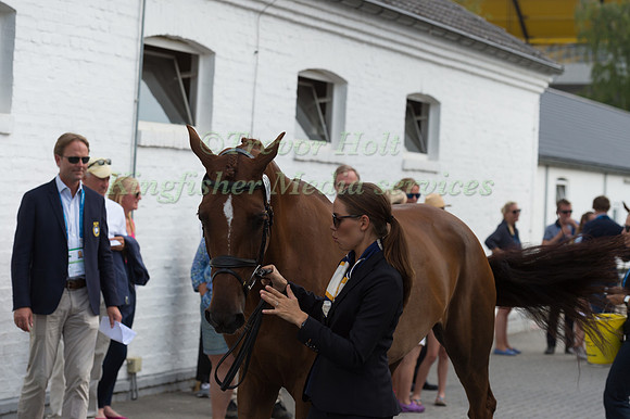 LOUISE SVENSSON JAHDE (SWE) AND UTAH SUN