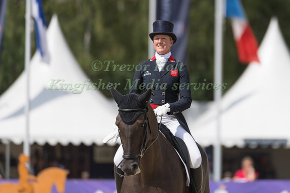 NICOLA WILSON (GBR) AND BULANA