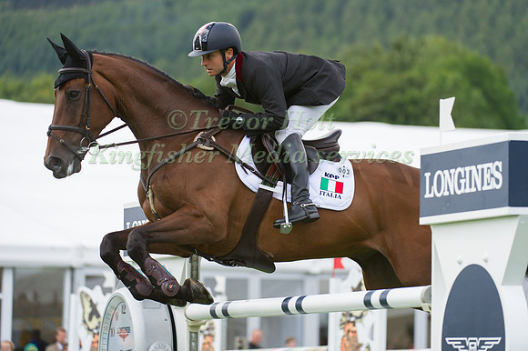 Luca Roman of Italy riding Castlewoods Jake