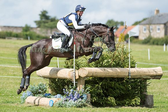 Nicola Wilson (GBR) riding Bulana