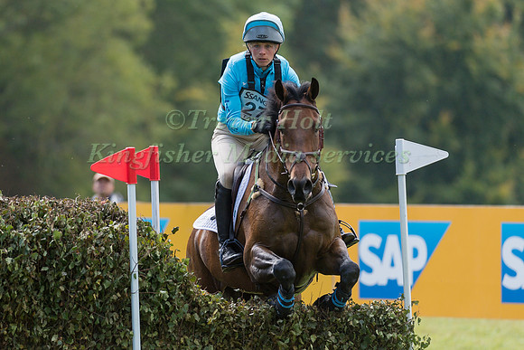 IZZY TAYLOR (GBR) RIDING SPRINGPOWER