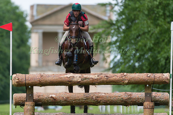 MATTHEW GLENTWORTH (GBR) RIDING ULTIMATT TAKING PART IN THE CROSS COUNTRY PHASE OF THE CICO THREE STAR AT THE 2017 HOUGHTON INTERNATIONAL HORSE TRIALS
