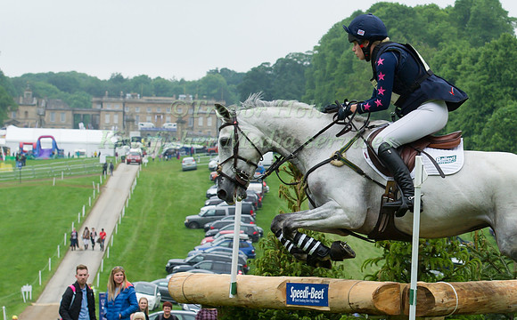 Gina Ruck (GBR) riding Rehy Too