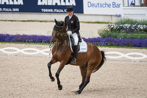 Marcela Krinke Susmelj (SUI) and Smeyers Sonny Star -  taking part in the Prize of VUV - Vereinigte Unternehmerverbände Aachen Prix St. Georges CDI4*