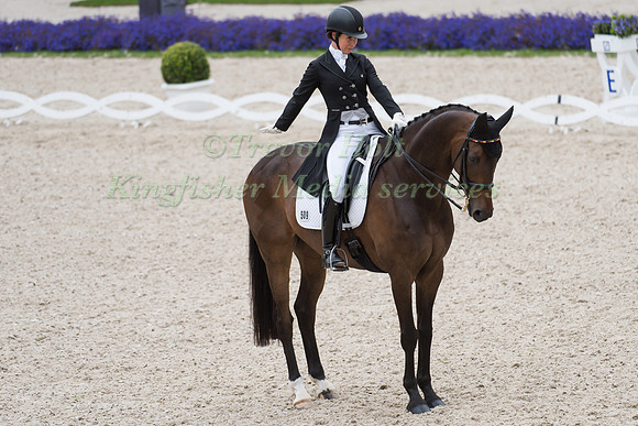 Bettina Hoy (GER) and Designer 10