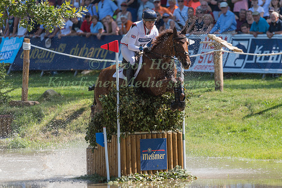 Kristina Cook (GBR) and Billy the Red