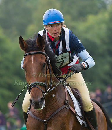 Helene Vattier (FRA) riding Quito De Baliere