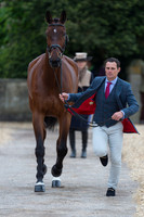 Alexander Bragg (GBR) and Zagreb at the first Horse Inspection of the 2017 Mitsubishi Motors Badminton Horse Trials
