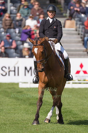 Blyth Tait (NZL) riding Bear Necessity V in the Dressage phase  of  the 2017 Mitsubishi Motors  Badminton Horse Trials