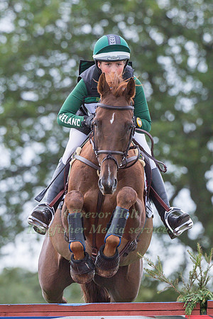 SUSIE BERRY RIDING  JOHN THE BULL