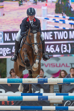 Nicola Wilson (GBR) riding One Two Many