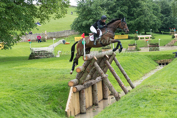 ELIZABETH  POWER (IRL) AND MIND ME TAKING PART IN THE CROSS COUNTRY PHASE OF THE  CIC THREE STAR COMPETITION AT THE 2017 EQUI-TREK BRAMHAM INTERNATIONAL HORSE TRIALS