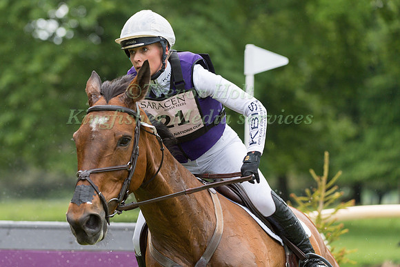 GEORGIE STRANG (GBR) AND COOLEY EARL