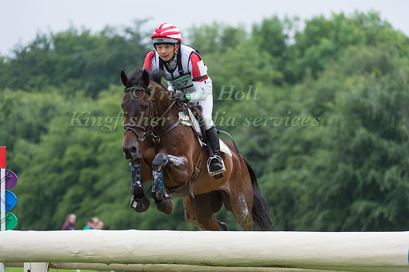 Toshiyuki  Tanaka (JPN) riding Kelecyn Pirate
