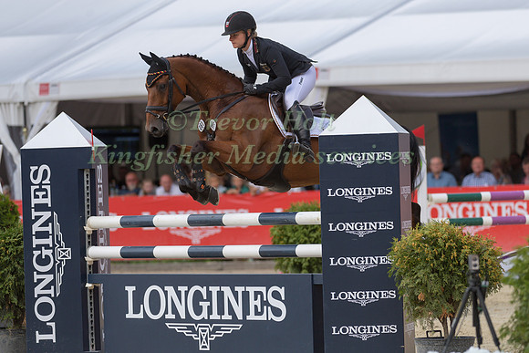 JULIA KRAJEWSKI (GER) AND SAMOURAI DU THOT