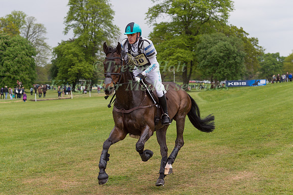 Andrew Hoy (AUS) riding Rutherglen in the Cross Country phase of the 2017 Mitsubishi Motors  Badminton Horse Trials