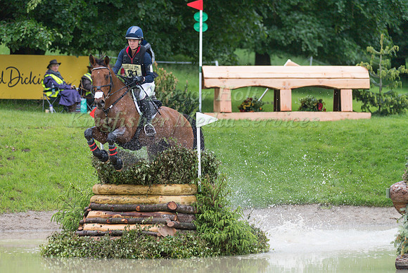 CAROLINE  MARTIN (USA) AND THE APPRENTICE TAKING PART IN THE CROSS COUNTRY PHASE OF THE  UNDER 25s CCI THREE STAR COMPETITION AT THE 2017 EQUI-TREK BRAMHAM INTERNATIONAL HORSE TRIALS