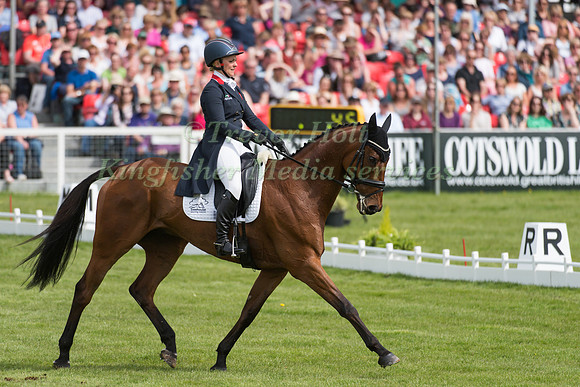 Gemma Tattersall of Great Britain  riding Arctic Soul