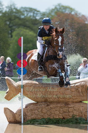 Charlotte East (GBR) riding King Albert