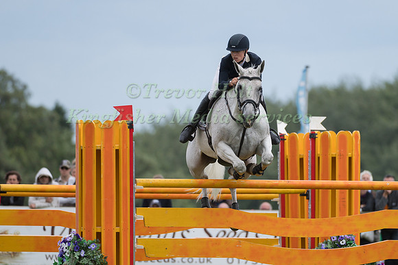 FRANKY REID-WARRILOW (GBR) AND WITH LOVE TAKING PART IN THE SHOWJUMPING PHASE OF THE CCI THREE STAR COMPETITION AT THE 2017 EQUI-TREK BRAMHAM INTERNATIONAL HORSE TRIALS