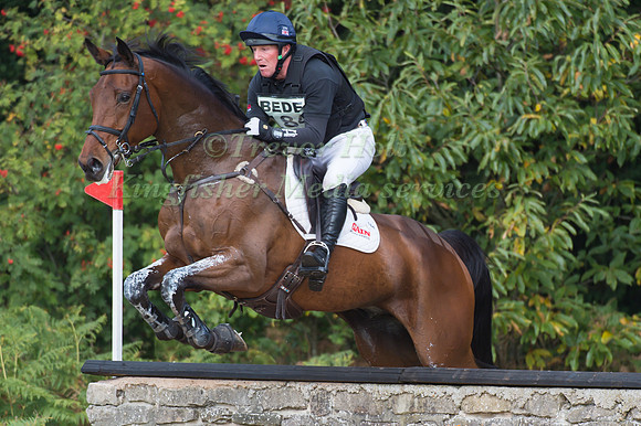 Oliver Townend of Great Britain riding  SONIC DE SERMENTOL