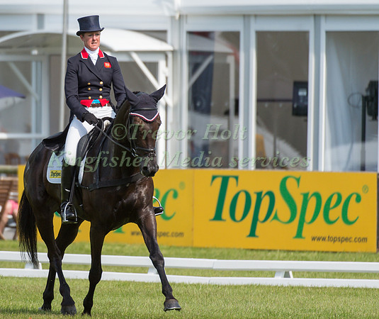 Nicola Wilson (GBR) riding Bulana