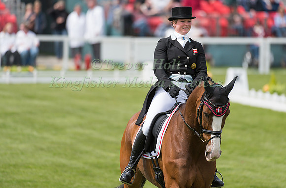 Hanne Wind Ramsgaard of Denmark riding Vestervangs Arami