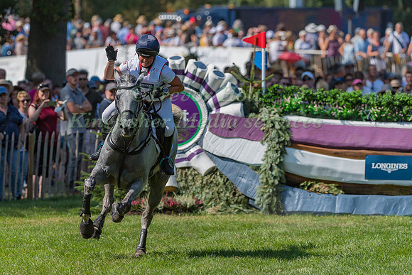 Kitty King (GBR) and Vendredi Biats