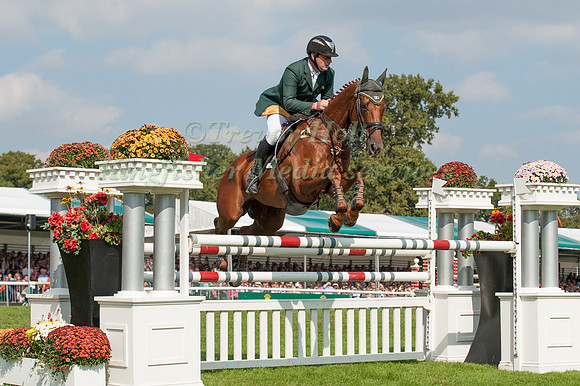Michael Ryan (IRL) RIDING Ballylynch Adventure taking part in the Show Jumping Phase