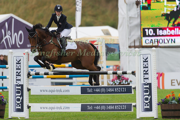 ISABELLA  INNES KER (GBR) RIDING CAROLYN