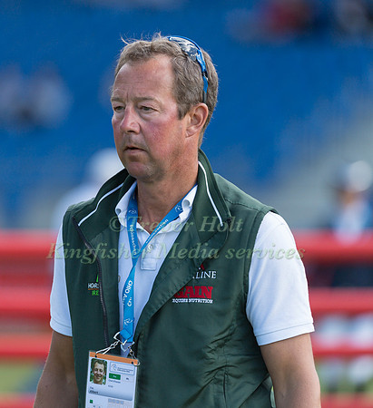DAG ALBERT CHEF D'EQUIPE OF THE IRISH EVENTING TEAM