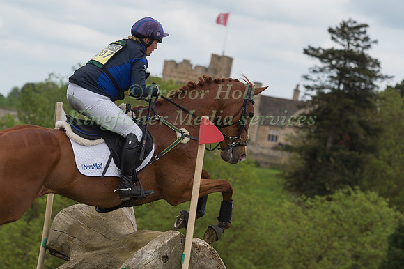 ZARA TINDALL  RIDING FERNHILL FACETIME  COMPETING IN THE CROSS COUNTRY PHASE OF THE ADVANCED  INTERMEDIATE  CLASS AT THE  2017 ROCKINGHAM CASTLE INTERNATIONAL HORSE TRIAL.