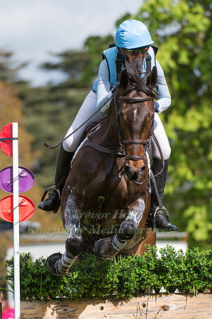 Julie Tew (GBR) riding Simply Sox