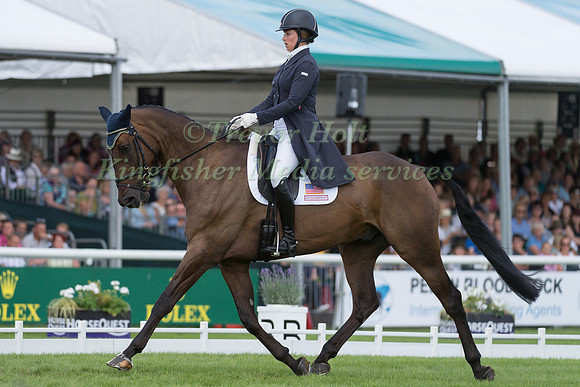 Lillian  Heard (USA) and LCC Barnaby