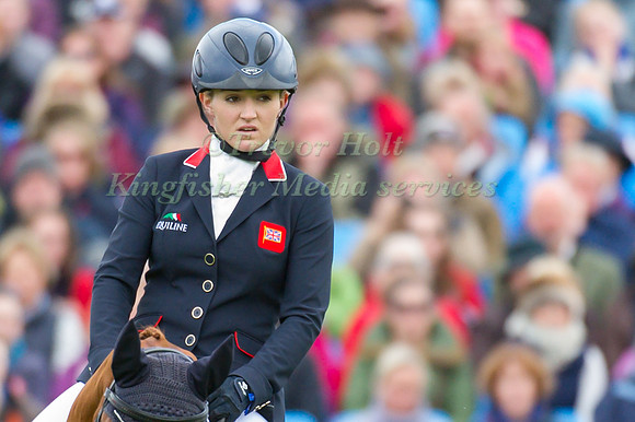 Holly Woodhead of Great Britain riding DHI Lupison