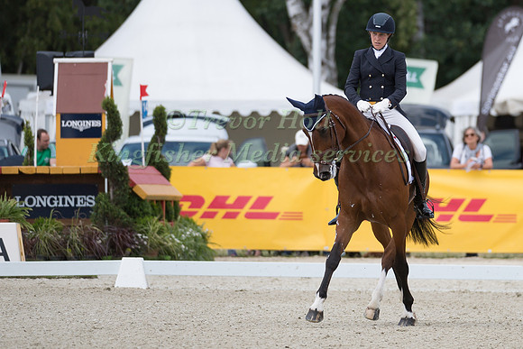 ELISABETH HALLIDAY-SHARP (USA) AND DENIRO Z
