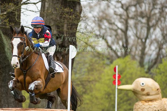 Louise Harwood and Mr Potts