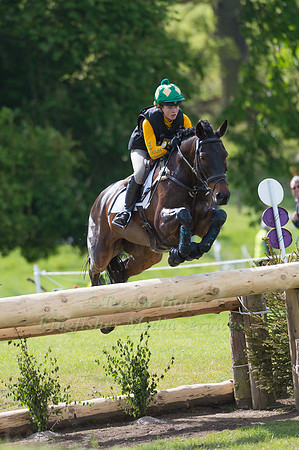 NICKY HILL (GBR) RIDING  MGH BINGO BOY COMPETING IN THE CROSS COUNTRY PHASE OF THE  CIC THREE STAR COMPETITION AT THE  2017 DODSON AND HORRELL CHATSWORTH INTERNATIONAL HORSE TRIAL.