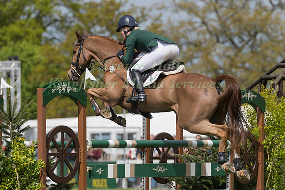 Clare Abbott (IRL) and  Euro Prince