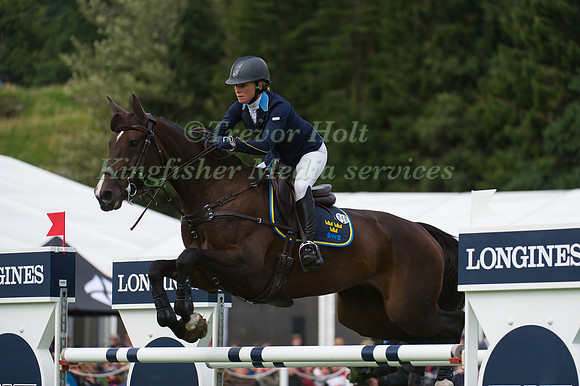 Sara Algotsson Ostholt of Sweden riding Reality