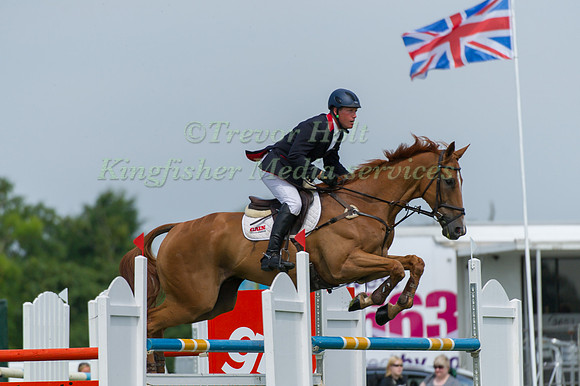 Oliver  Townend and Armada