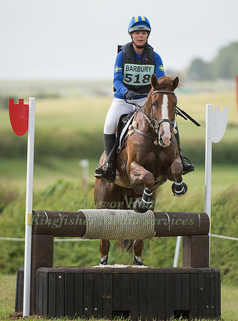 Sofia  Sjoborg (SWE) riding Faerlie Special