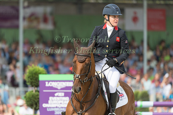 Kristina Cook (GBR) and Billy the Red