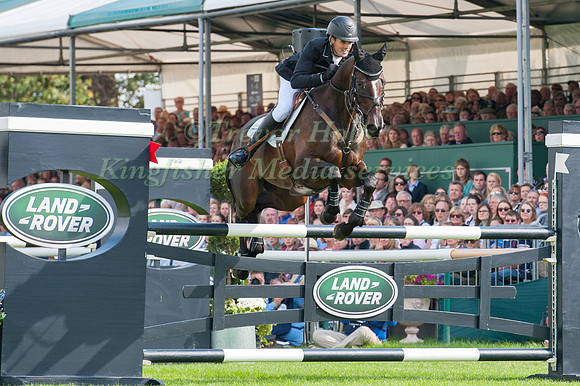 Jonathan Paget (NZL) riding Clifton Promise taking part in the Show Jumping Phase