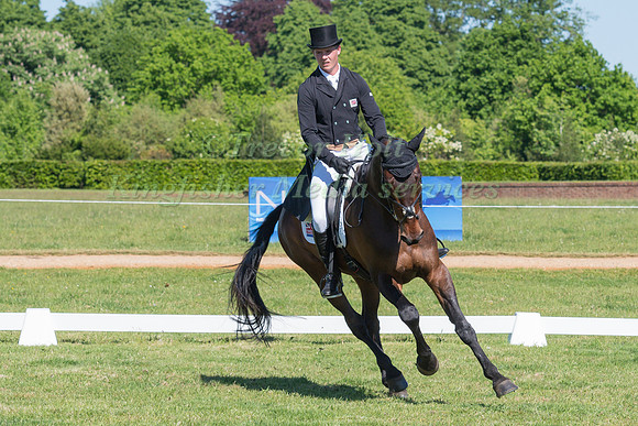 WILL FURLONG (GBR) RIDING LIVINGSTONE II IN THE DRESSAGE PHASE OF THE CICO THREE STAR AT THE 2017 HOUGHTON INTERNATIONAL HORSE TRIALS