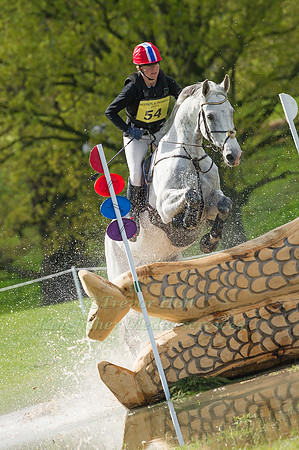 HEIDI BRATLIE  LARSEN (NOR) RIDING  EUFORIAN COMPETING IN THE CROSS COUNTRY PHASE OF THE  CIC THREE STAR COMPETITION AT THE  2017 DODSON AND HORRELL CHATSWORTH INTERNATIONAL HORSE TRIAL.