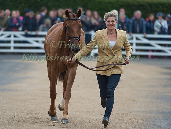 Kristina Cook (GBR) and Billy The Red